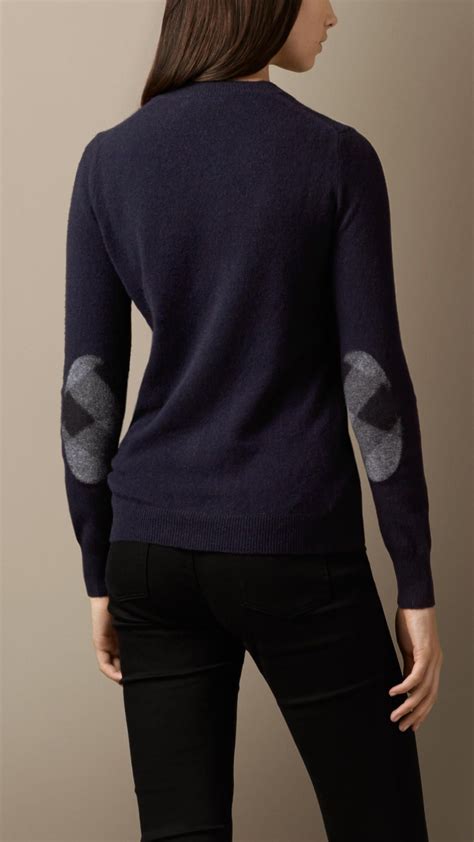 burberry cashmere sweater elbow patches|Women's Designer Burberry Cashmere .